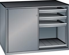 Schubladenschrank Schiebetren 1430x627x1020 NCS S 4502-B Lista 36x27E 79.428.080