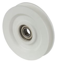 Seilrolle A35.078, Produkttyp: Rder, Material/Art des Radkrpers: Kunststoff, Lager: Kugellager,  Rad:  78/56 mm, Tragkraft: 138 kg