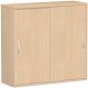 Schiebetrenschrank Oberboden 25 mm, mit Standfen, abschliebar, 1200x425x1182, Buche/Buche