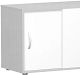 Schiebetrenschrank, mit Standfen, nicht abschliebar, 800x400x752, Buche/Wei